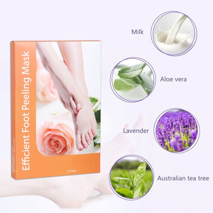 Best heel care foot spa peeling exfoliating organic foot mask