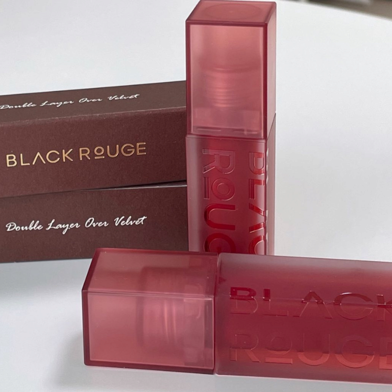 BLACK ROUGE DOUBLE LAYER OVER VELVET 1
