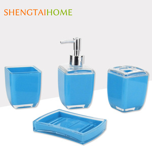 china wholesale household cleaning hot sale polyresin bathroom sets for fonda