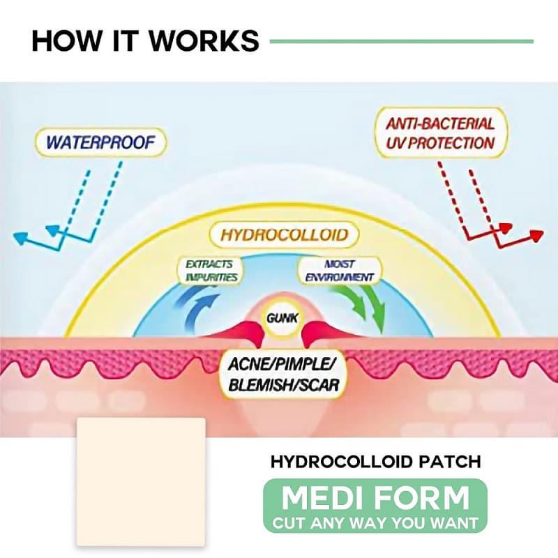 Derma Aid_MediForm_Hydrocolloid dressing