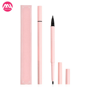 Double head black waterproof beauty makeup long effect liquid eyeliner