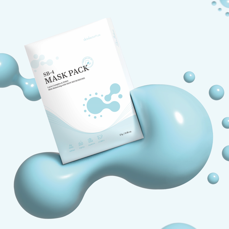 Dr. Shebah skin microbiome Mask Pack, skin in mask pack, skin care, cosmetics