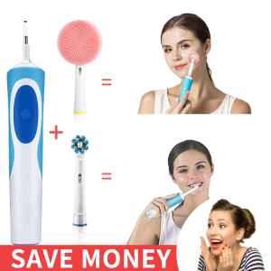 Facial Cleansing brush heads compatible with Oral B