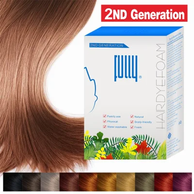 Fully Magic Instant Colorful Hair Physical Hair Dye Foam