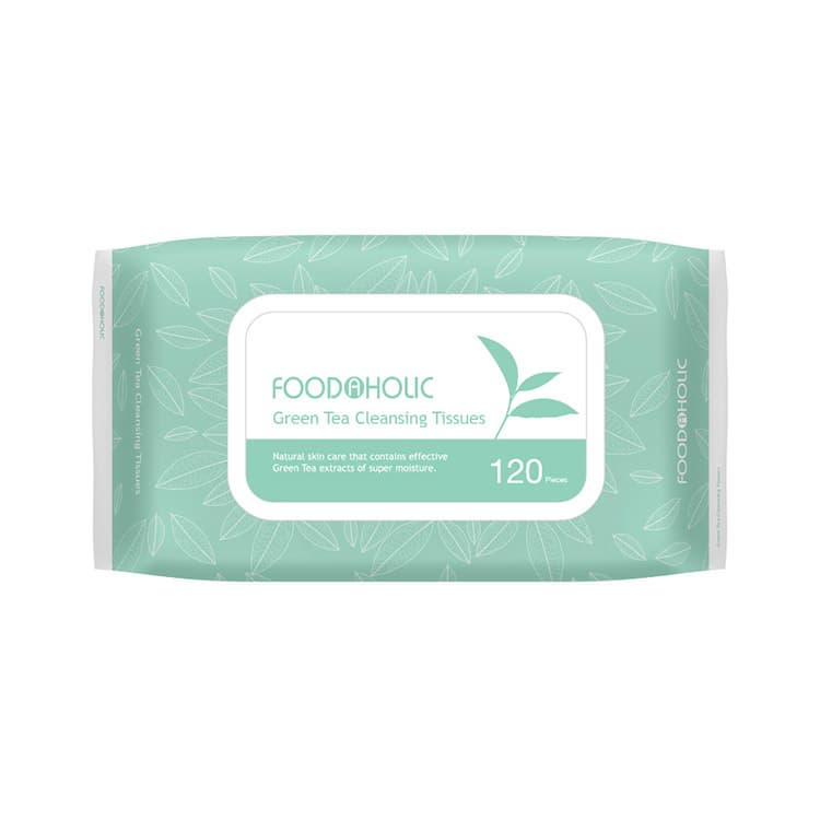 Green Tea Cleansing Tissues (120pcs)
