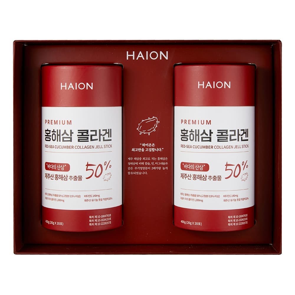 HAION RED SEA CUCUMBER  COLLAGEN JELLY STICK