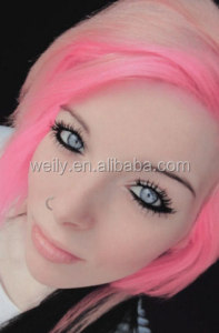 Hair color Pastel Pink semi-permanent hair colour