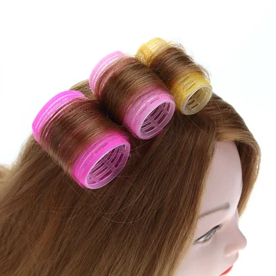 Hairdressing Home Use DIY Magic Large Self-Adhesive Hair Rollers Styling Roller Roll Curler Beauty Tool