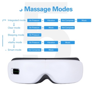 High Quality Airbag 4D Automatic Eye Massager Eye Massage With Music