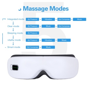High Quality Airbag 4D Automatic Eye Massager Eye Massage With Music