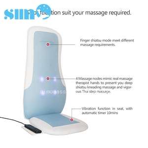 Hot sale electric vibrating plastic massage seat cushion tool