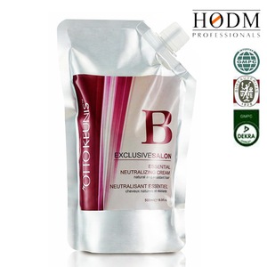 Hot sale professional keratin best permanent hair rebonding cream Perm Lotion