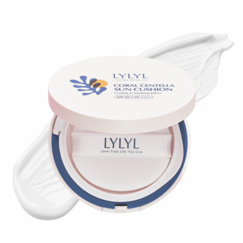 LYLYL Coral Centella Sun Cushion 25g