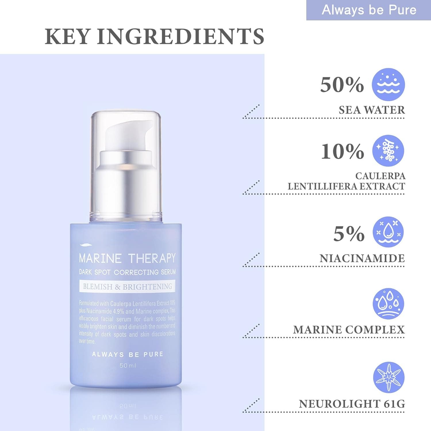 Marine Therapy Dark Spot Correcting Serum 50ml