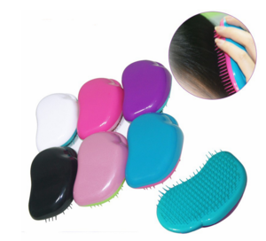 Mendior 2018 new design plastic Hair Brush Anion Antistatic electric Hair Comb