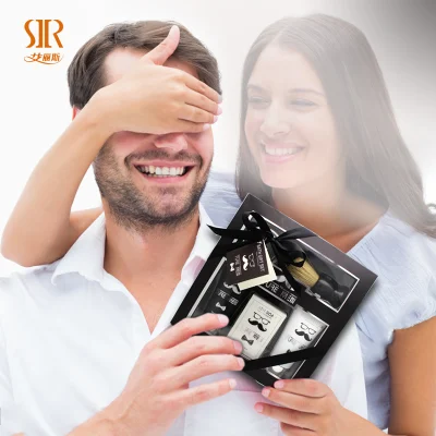 Men&prime;s Series PVC Window Box Shower Gel Body Lotion Shaving Cream Massage Soap