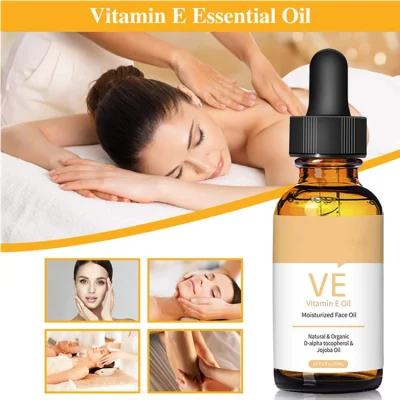 Natural Vitamin E Oil for Face and Skin Moisturing Anti Aging Facial Oil