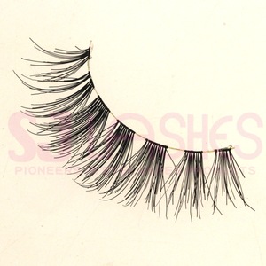 New product 5 Pairs Pack Custom Private Label Long Wispy Soft Individual Reusable False Eyelashes