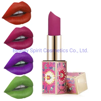 OEM Long Lasting Matte Lipstick Glitter Lipgloss Cosmetics Makeup Lipstick