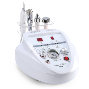 Portable 3 in 1 multifunctional ultrasonic skin scrubber microdermabrasion machine for sale