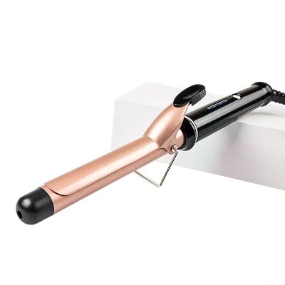 Portable Rotating Professional Barrels Wand Crimping Iron for Hair Curler
