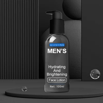 Private Label Smoother Brighter Control Oil Face Lotion for Men