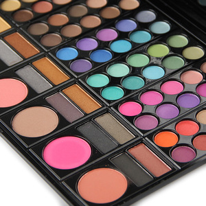 Professional Cosmetics Products, Waterproof 78 Colors Eye Shadow, Glitter Makeup Eyeshadow Palette