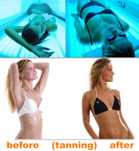 Solarium tanning bed, home solarium machine prices (LK-208)