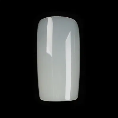 Square False Nail Tips Clear Natural White Traceless Nail Art Tips