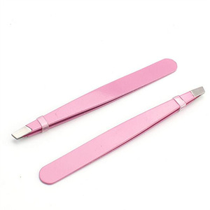 Stainless steel manicure tools eyebrow tweezer eyebrow shaper