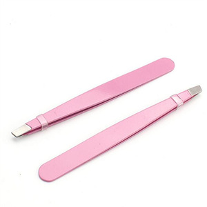 Stainless steel manicure tools eyebrow tweezer eyebrow shaper