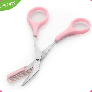 Stainless steel Scissors Eyebrow Knife Makeup Tools for Lady