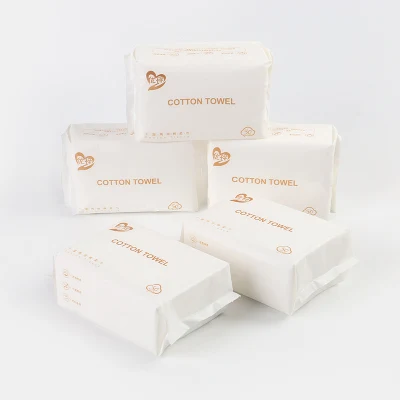 Super Soft Pure Cotton Baby Cotton Dry Wipes for Newborn