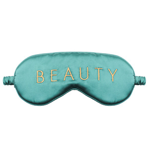 Travel Custom Silk Sleep Eye  Mask With Embroidery