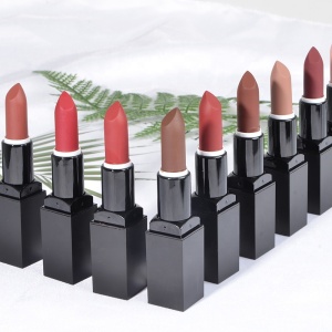 Vegan Cruelty Free Wholesale Customized Red Pink Nude Matte Velvet Lip Stick