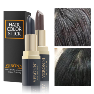 VERONNI One-time hair dye Instant Gray Root Coverage Hair Color Change Cream Stick Temporary Cover Up White Hair Color dye 3.5g