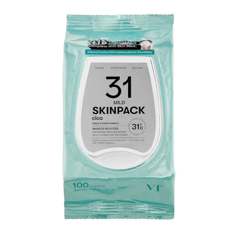 VT COSMETICS Mild Skin Pack (100 Sheets)