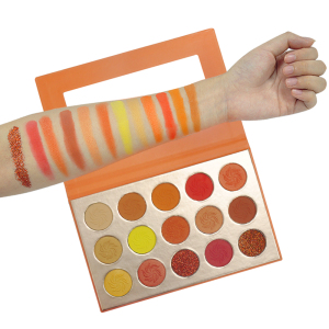 wholesale private label eyeshadow palette custom made with low MOQ pressed powder vendor