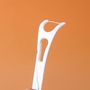 y shape dental floss, all in one, curved design to reach back teeth
