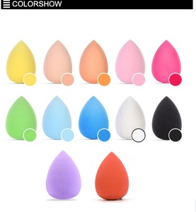 yaeshii Makeup Suppliers China Premium big size make up Beauty Sponge Blender 3D latex free Makeup Sponge