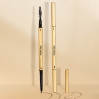 Private Label Rotatable Eyebrow Pencil With Brush OEM ODM,Waterproof Hypoallergenic,Natural Long Lasting,Custom Tube & Core Color,FDA & CPNP Compliant