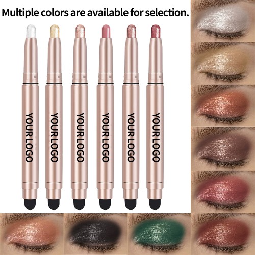 Private Label Dual‑ended Eyeshadow & Eyeliner Stick OEM ODM,Waterproof Hypoallergenic,Smooth Natural Color,Multi‑use,Custom Tube & Shade,FDA & CPNP Compliant