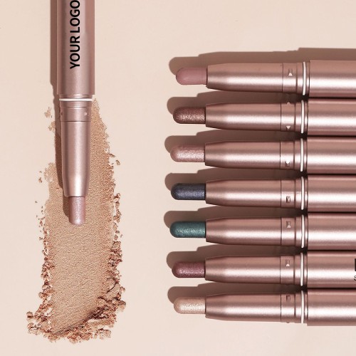 Private Label Dual‑ended Eyeshadow & Eyeliner Stick OEM ODM,Waterproof Hypoallergenic,Smooth Natural Color,Multi‑use,Custom Tube & Shade,FDA & CPNP Compliant