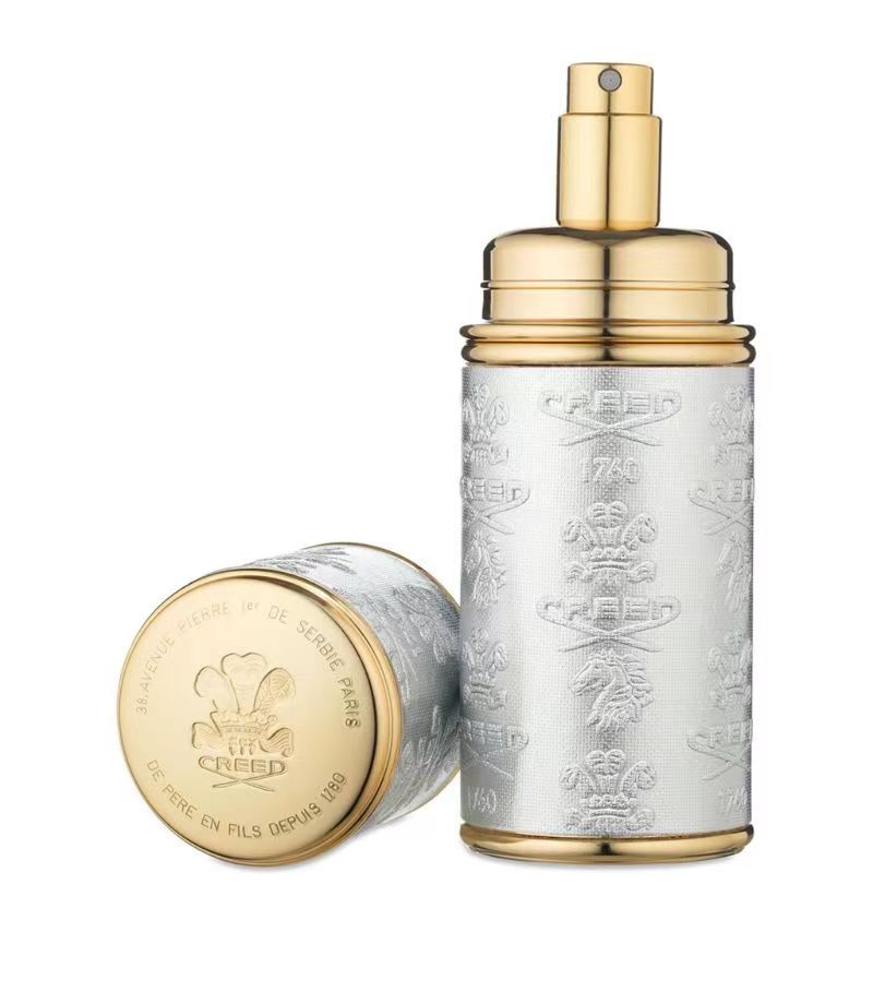 5ml 10ml refillable perfume vials with leather luxury pack