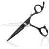 Stainless steel facial hair shears cutting mustache eyebrow trimming salon razor edge barber beard scissors