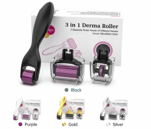 Derma Roller In Stock Microneedle Derma Roller 3IN1 derma roller skin