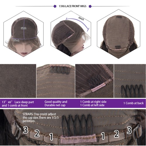 13x6 lace front human hair wigs