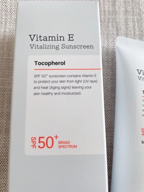 COSRX Vitamin E Vitalizing Sunscreen SPF 50 50ml