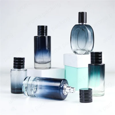 100ml Wholesale Empty Glass Perfume Bottle Parfum Bottled Spray with Aluminum Cap