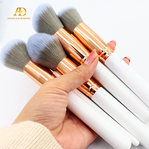 2019 new style beauty makeup tools 12pcs fiber private label  makeup brush set professional